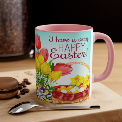 Accent Coffee Mug, 11oz Have a very happy Easter