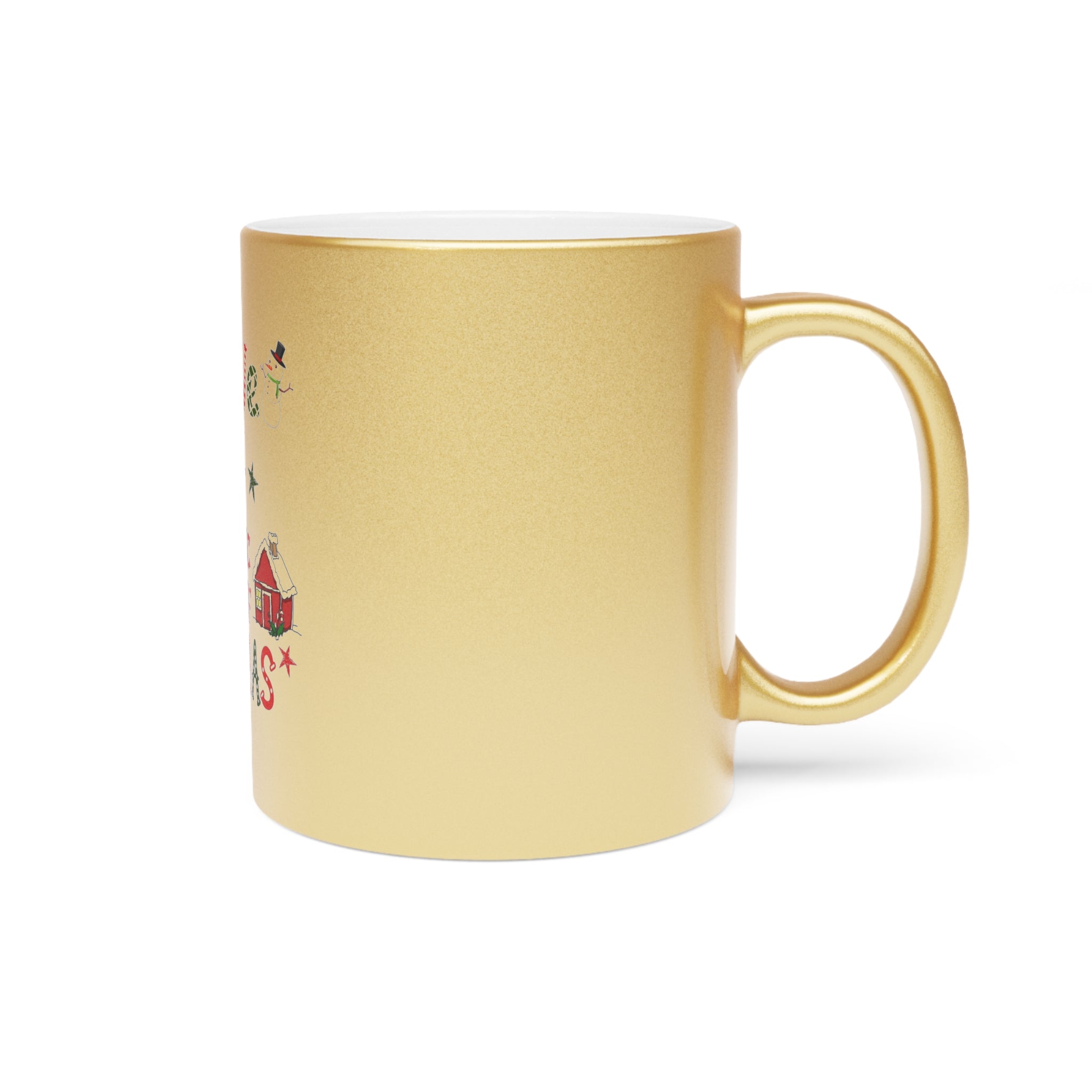 Metallic Mug (Silver\Gold) Believe in the magic of Christmas