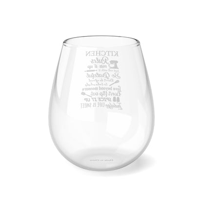 Stemless Wine Glass, 11.75oz Kitchen rules