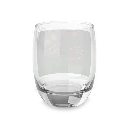 Whiskey Glass Two dices