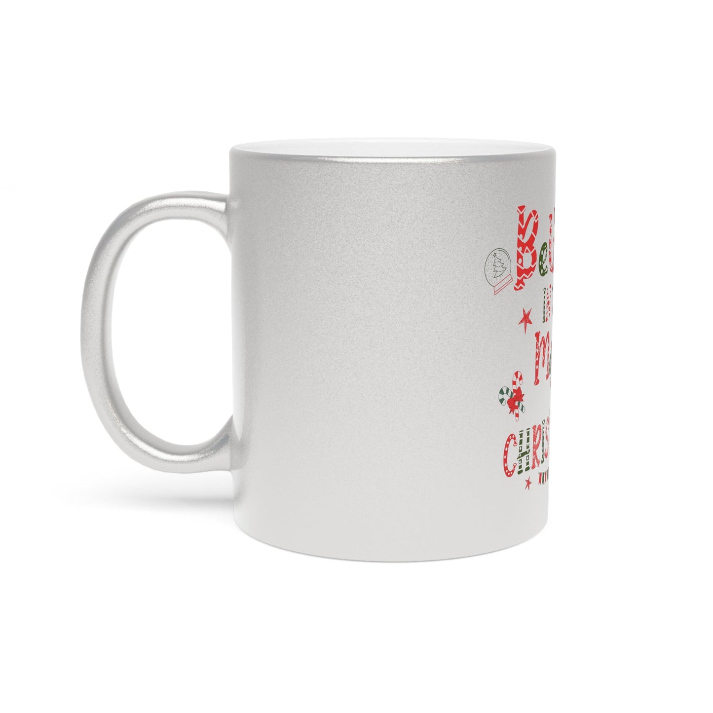 Metallic Mug (Silver\Gold) Believe in the magic of Christmas