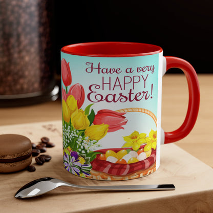 Accent Coffee Mug, 11oz Have a very happy Easter