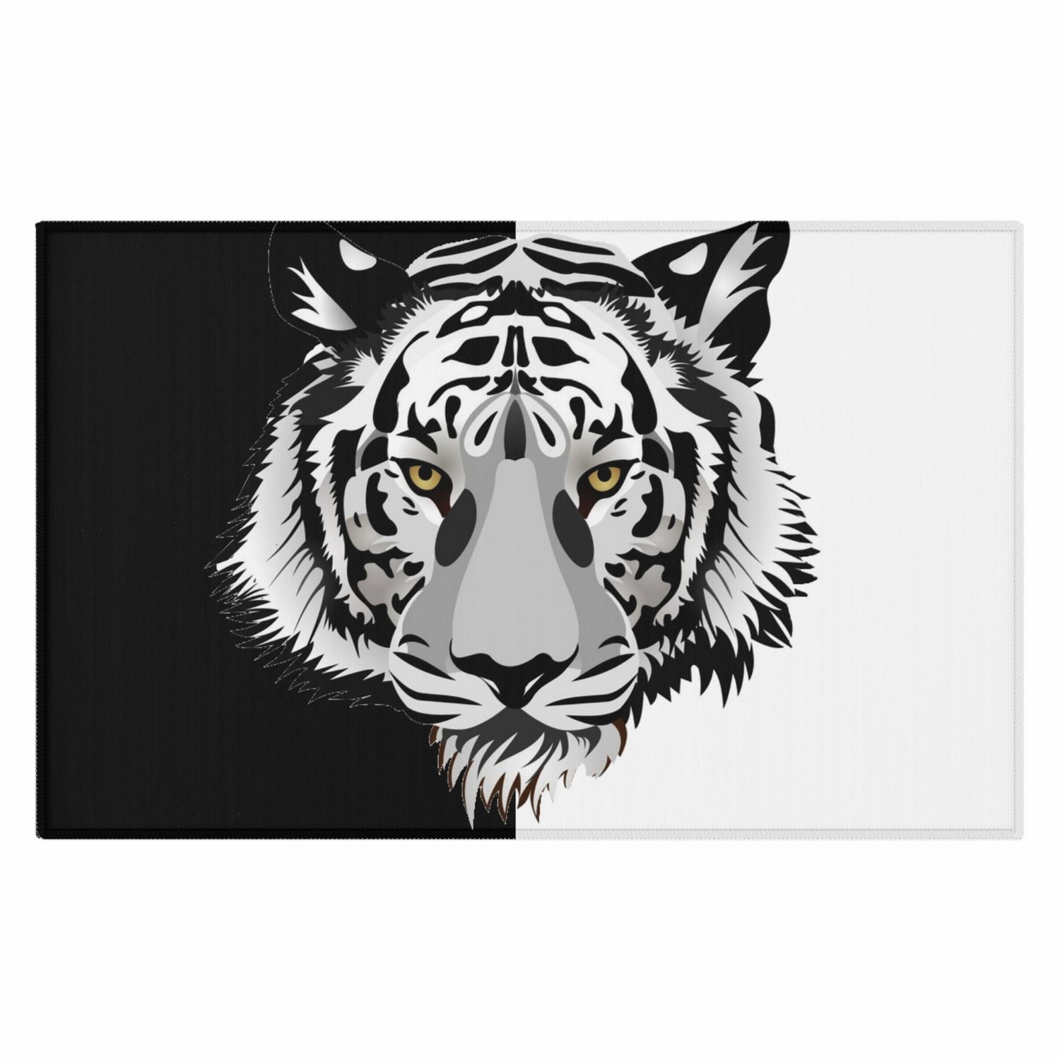 Dornier Rug Tiger Black White