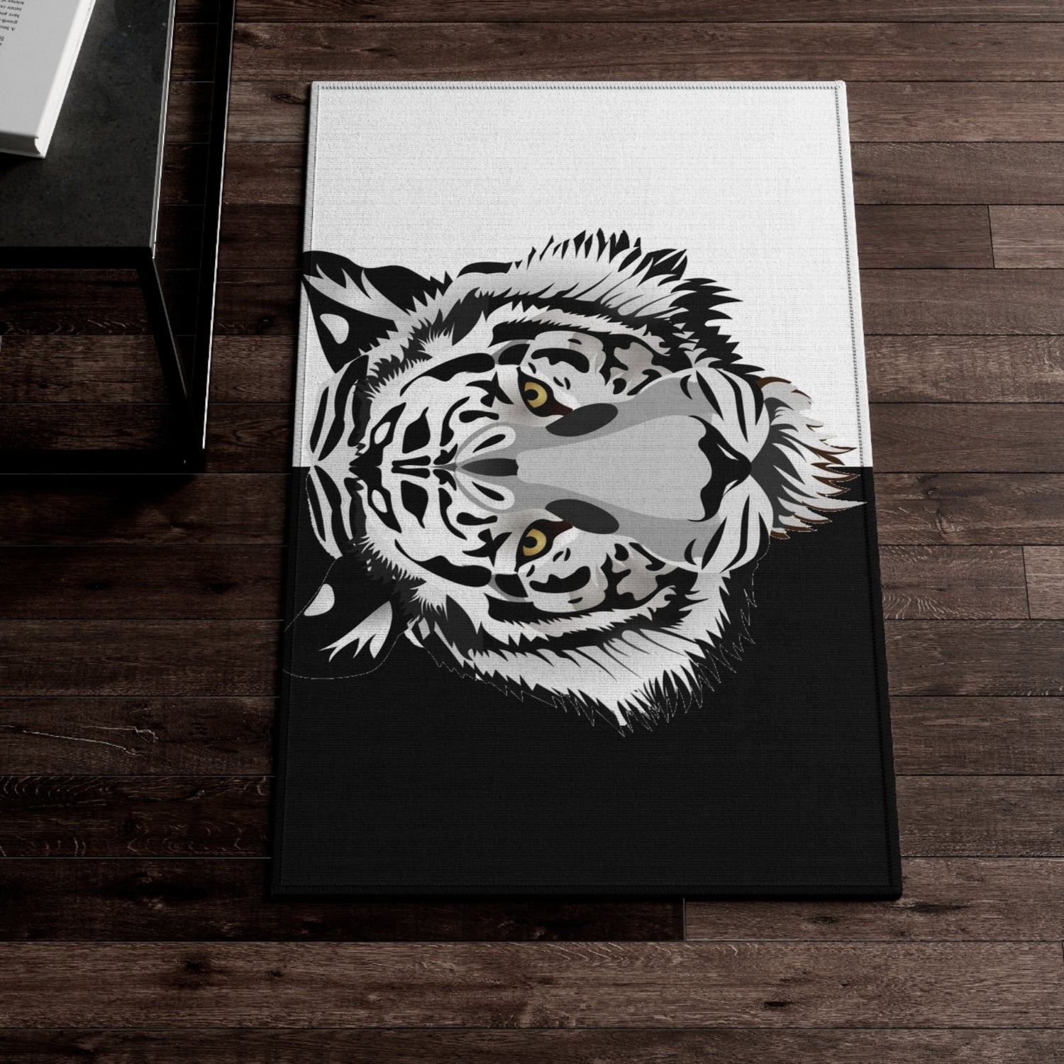 Dornier Rug Tiger Black White