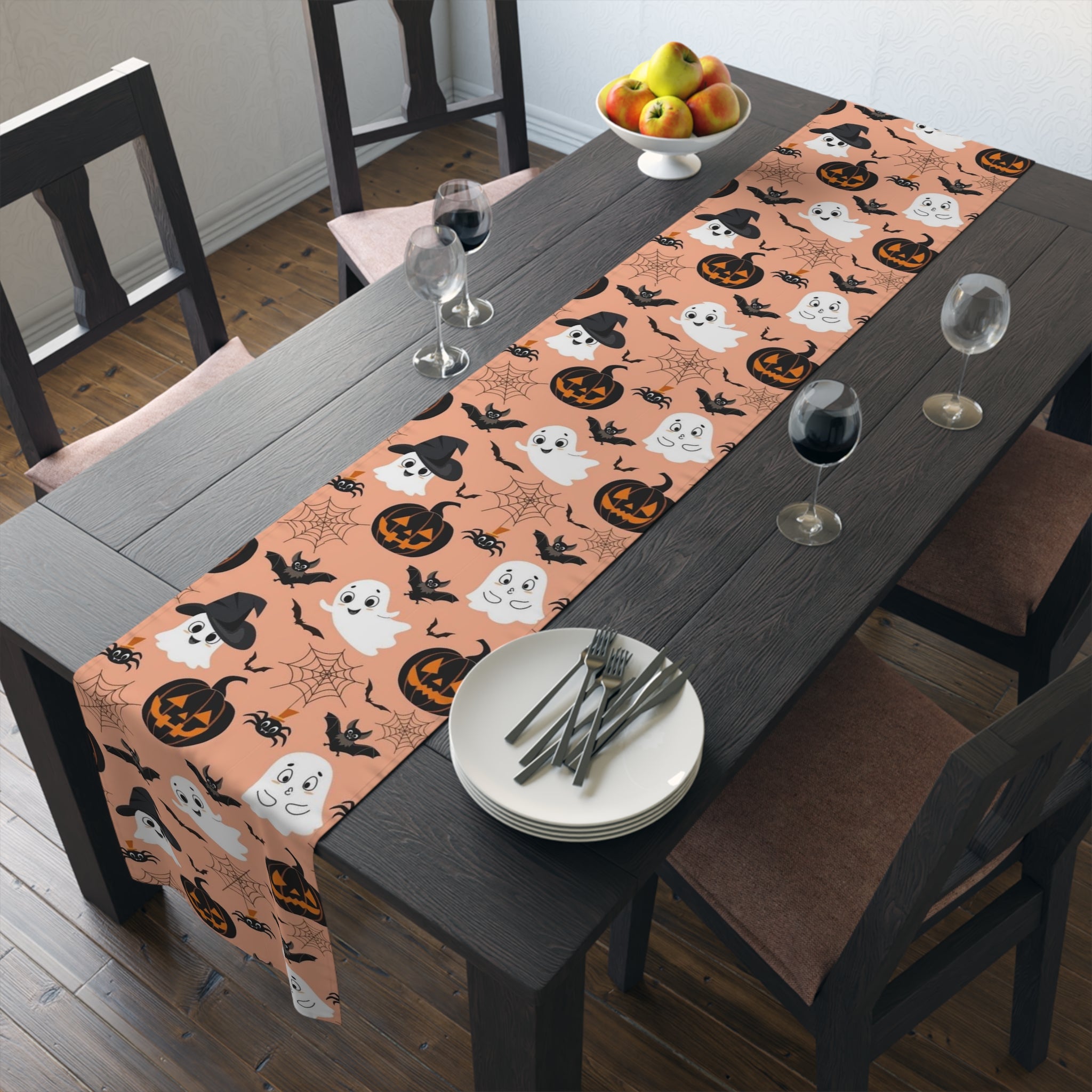 Table Runner (Cotton, Poly) Halloween