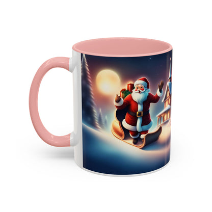 Accent Coffee Mug Santa Claus