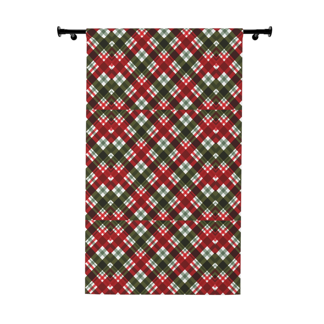 Window Curtains (1 Piece) Christmas pattern