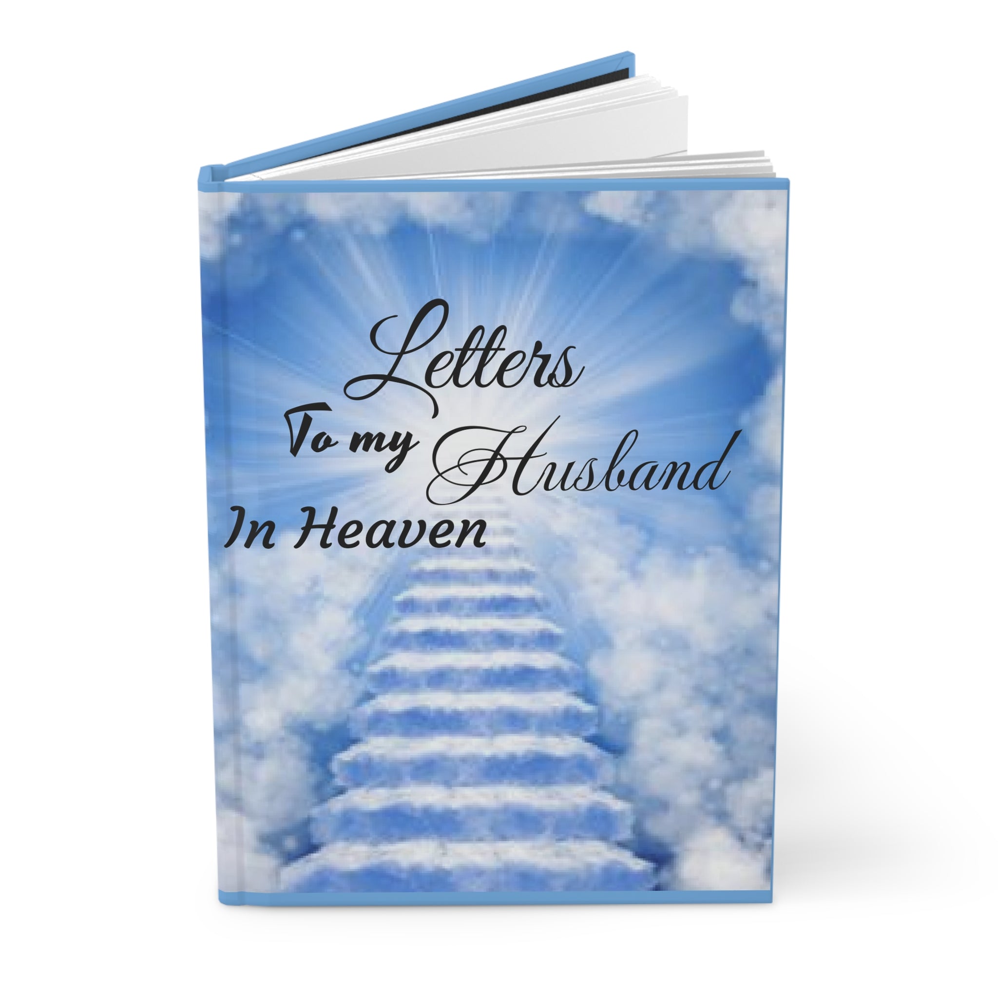 Hardcover Journal Matte Letters to my Husband in heaven