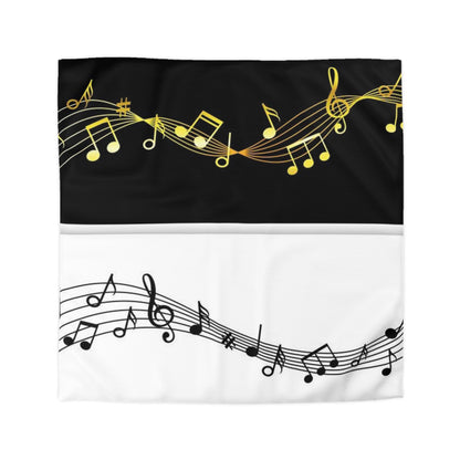 Microfiber Duvet Cover Music