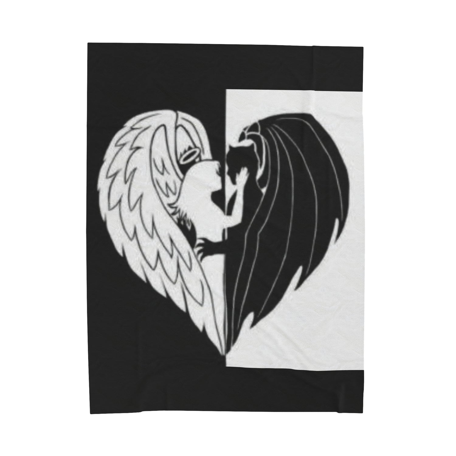 Velveteen Plush Blanket Couple