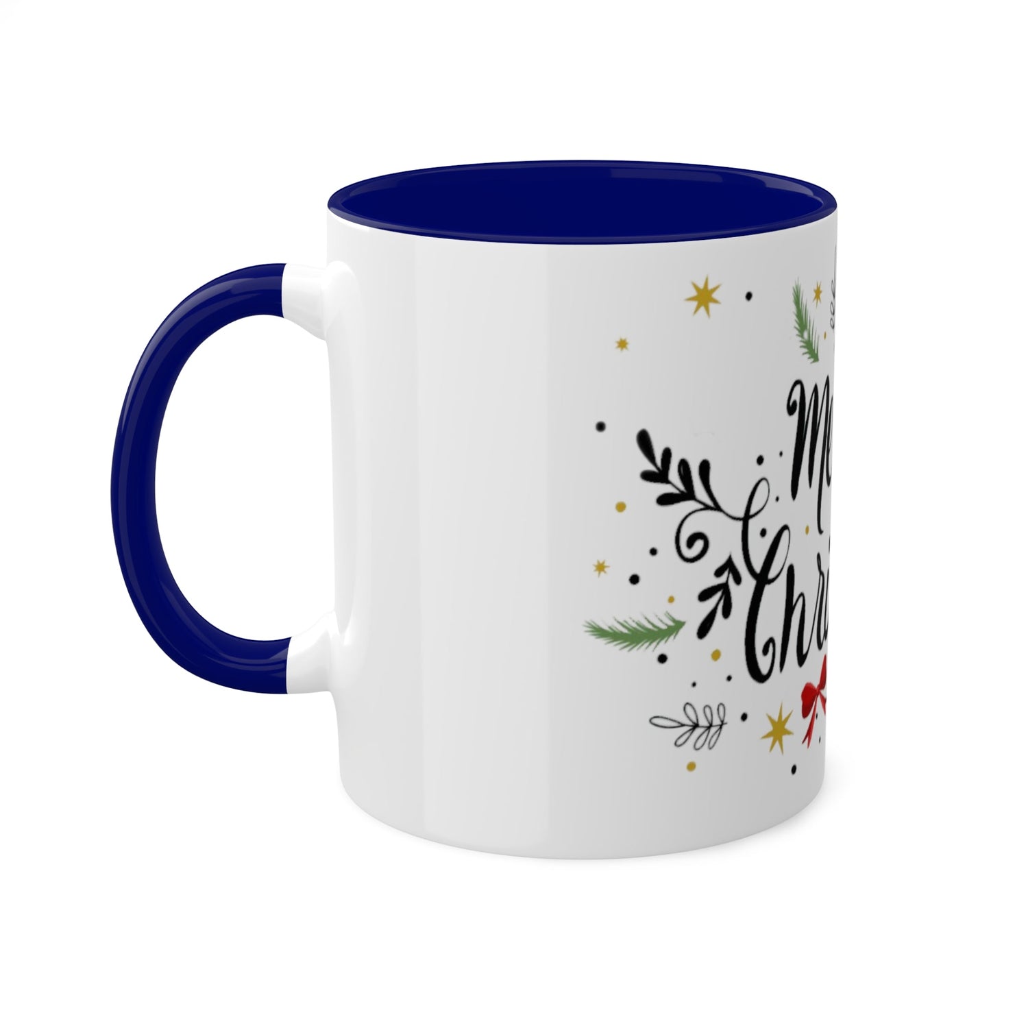 Merry Christmas Colorful Mugs, 11oz