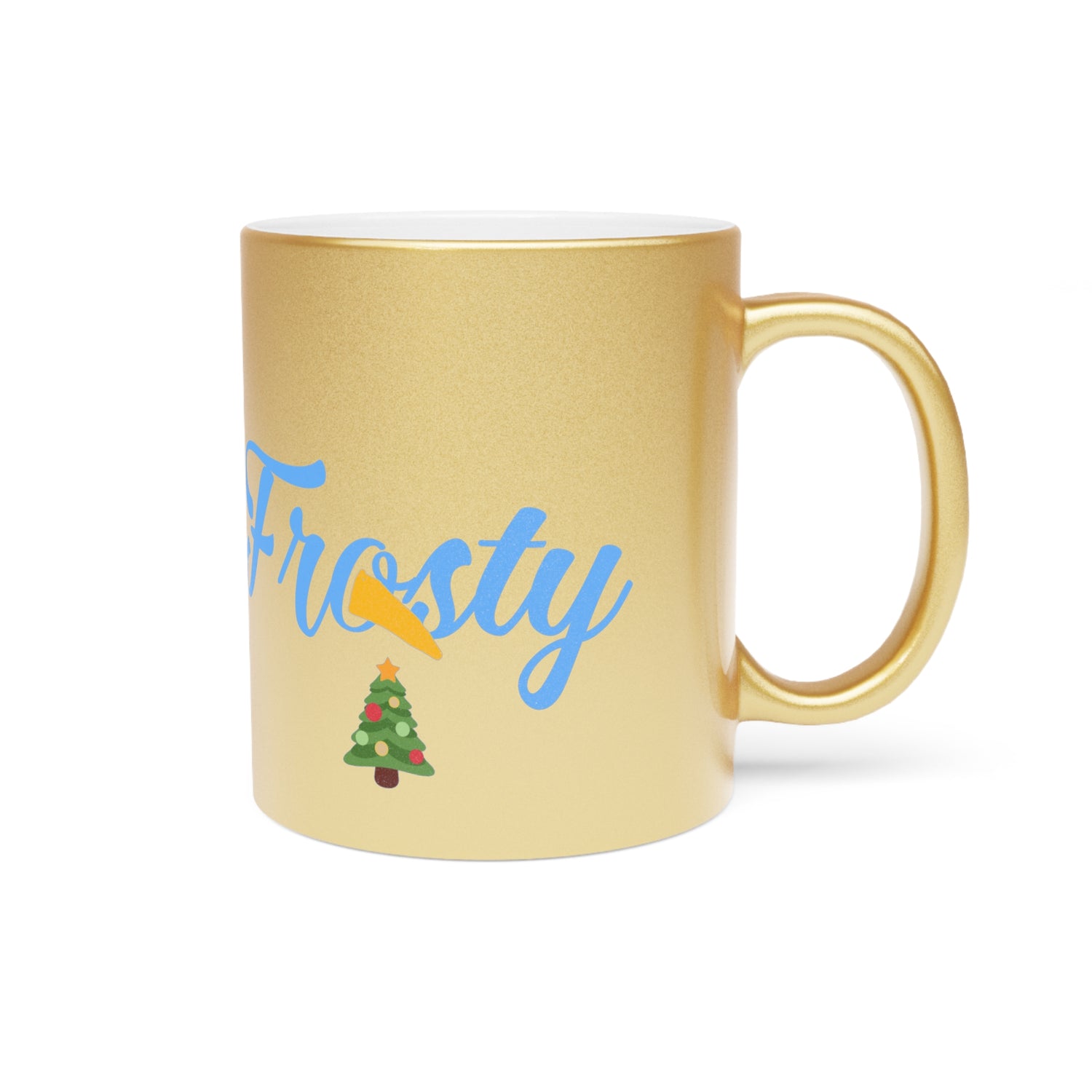 Metallic Mug (Silver / Gold) Frosty