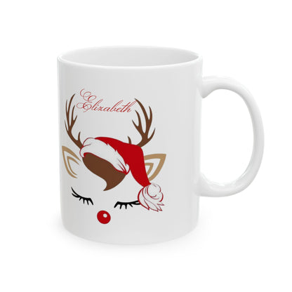 Ceramic Mug 11oz Reindeer