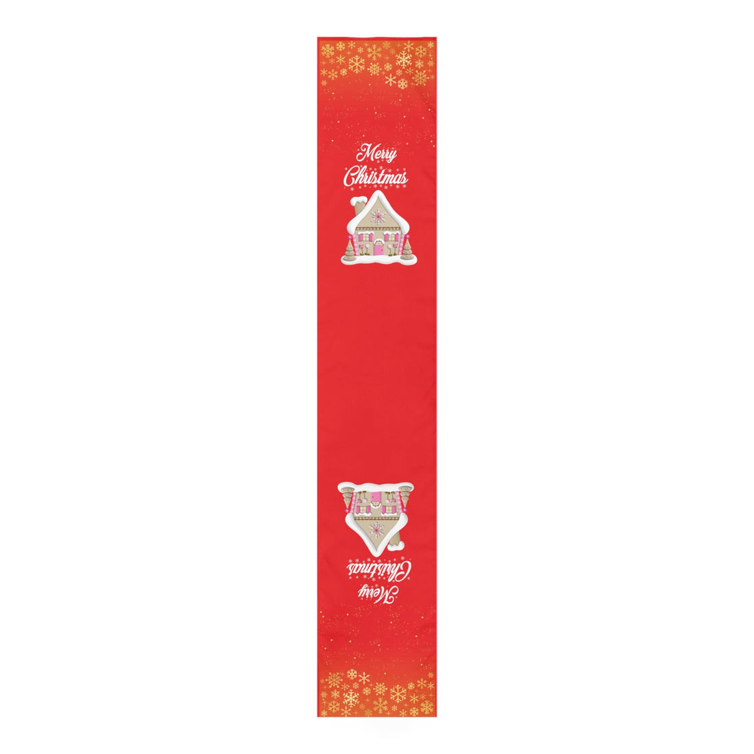 Table Runner Candy House Christmas