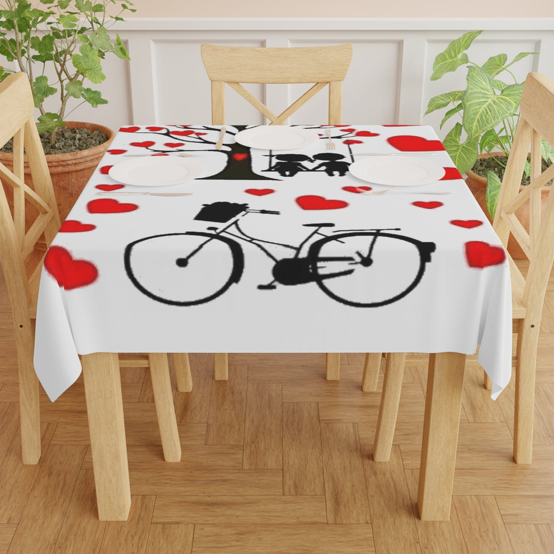 Tablecloth Love couple