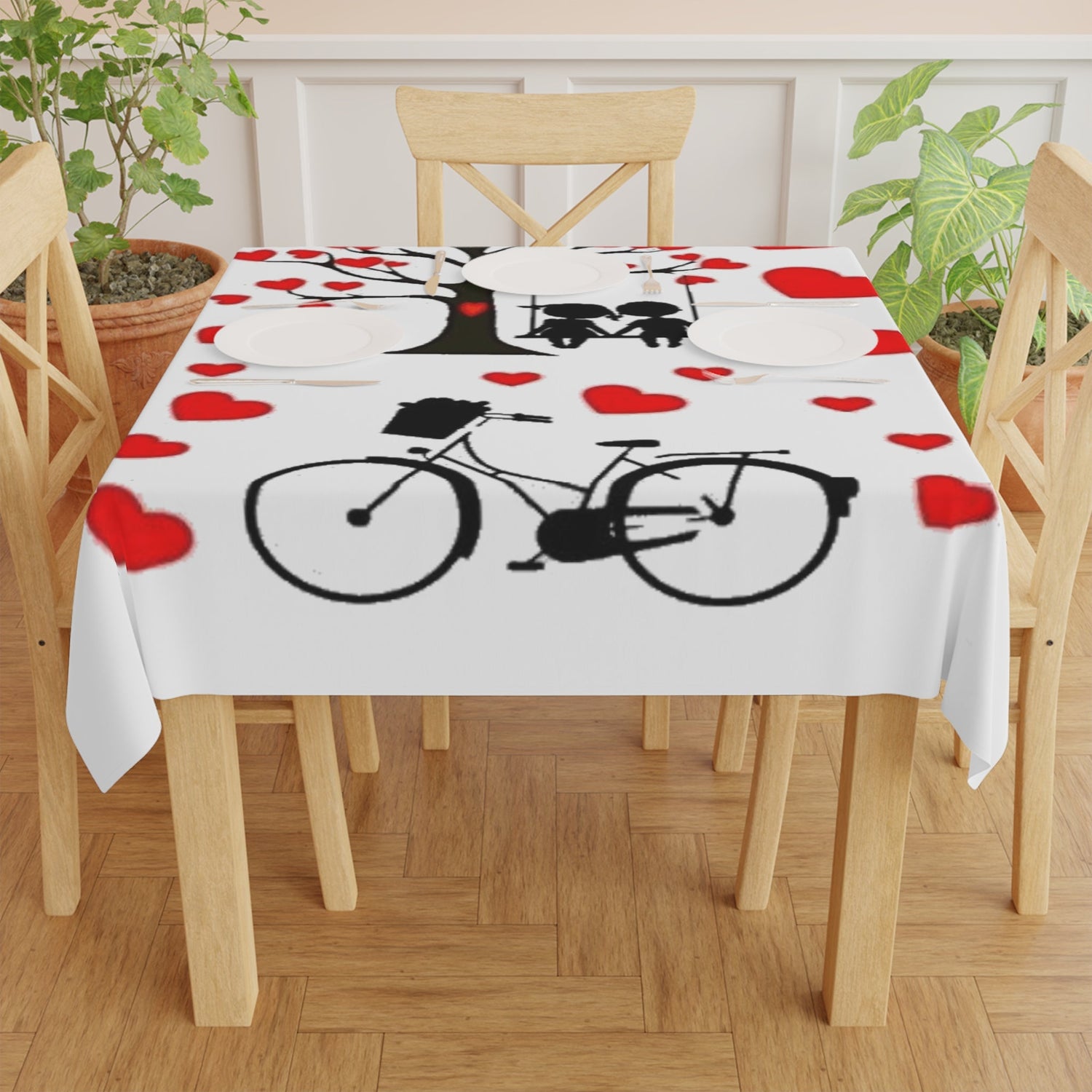 Tablecloth Love couple