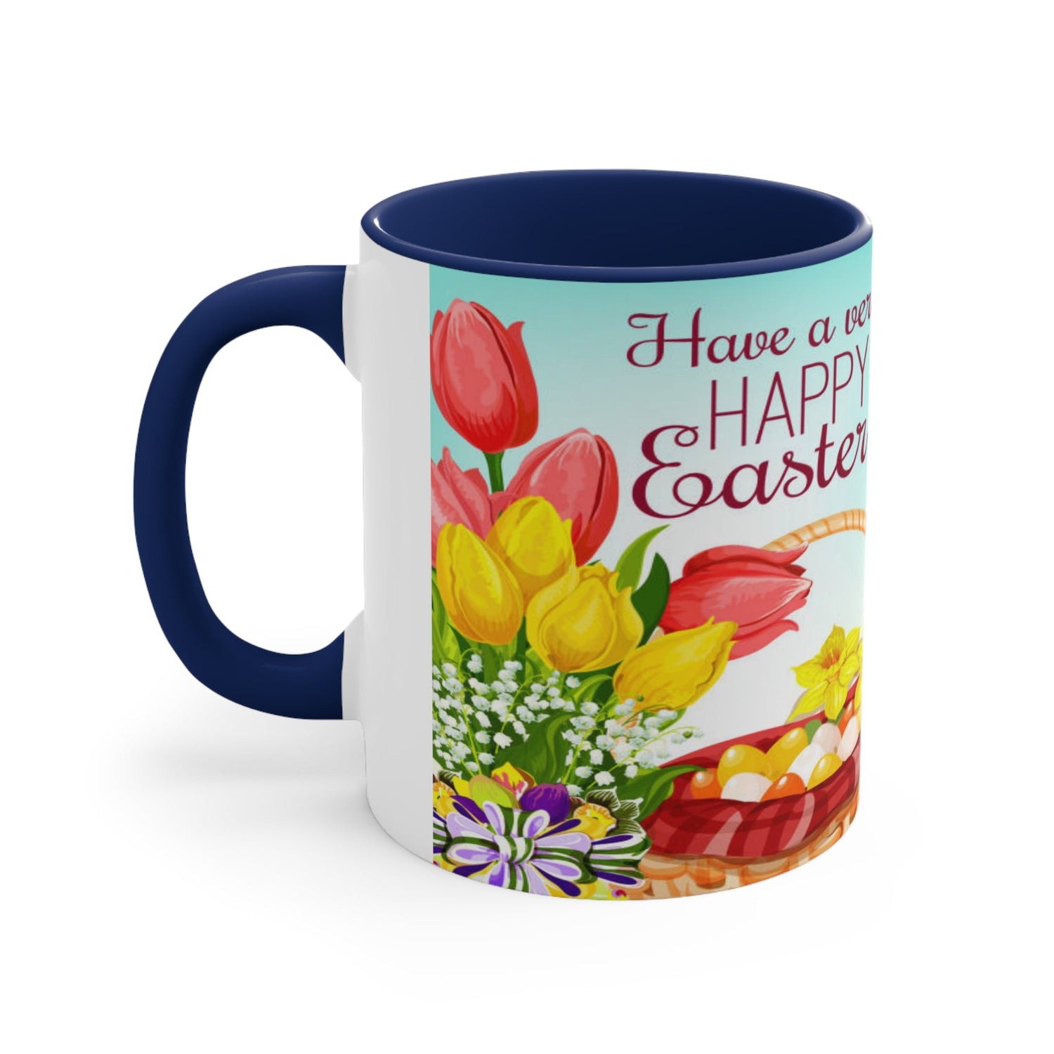 Accent Coffee Mug, 11oz Have a very happy Easter