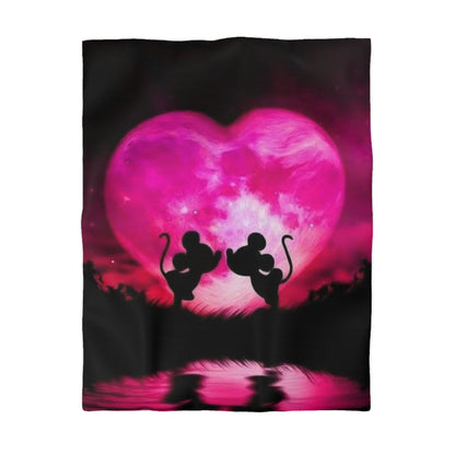 Microfiber Duvet Cover Kiss