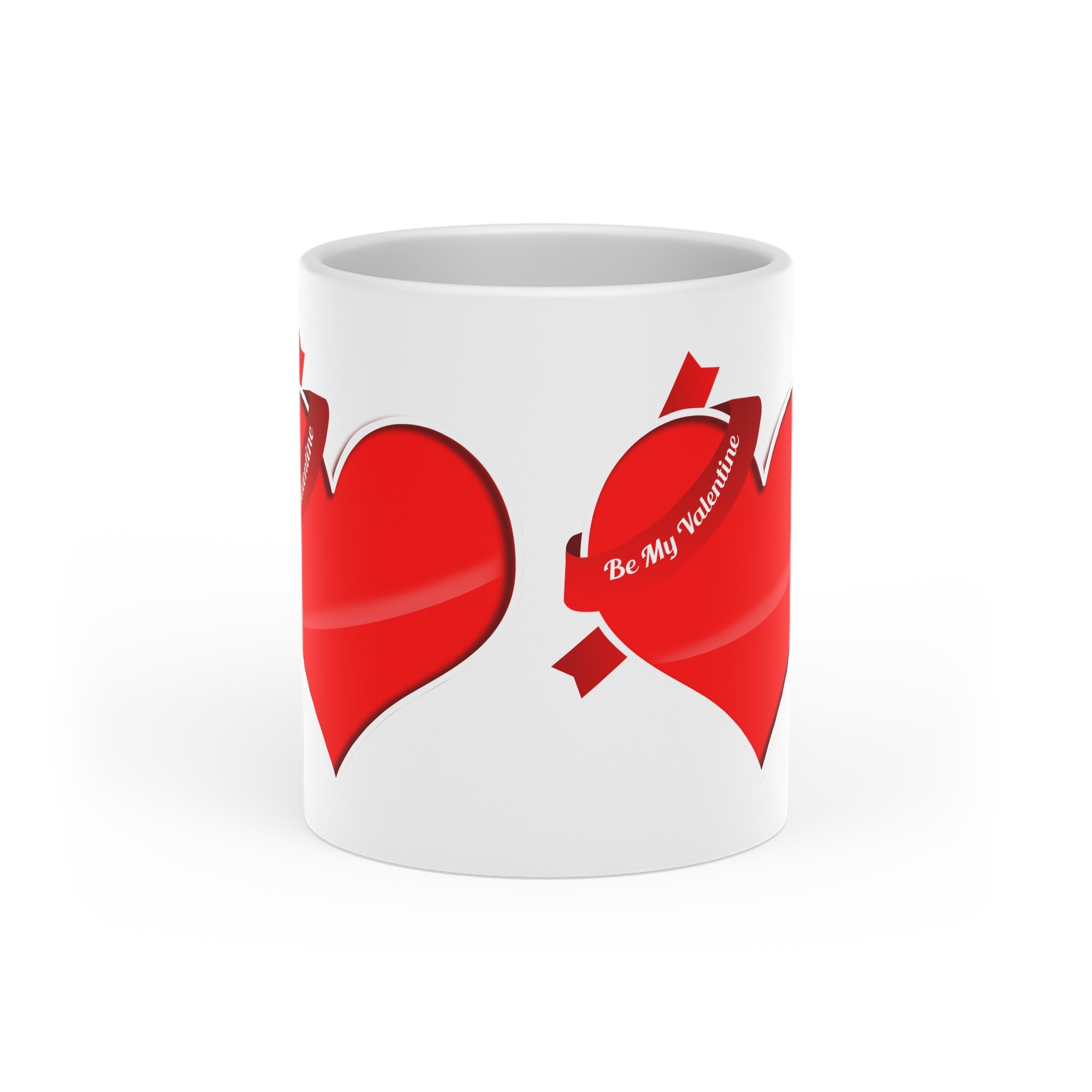 Heart-Shaped Mug Be my valentine