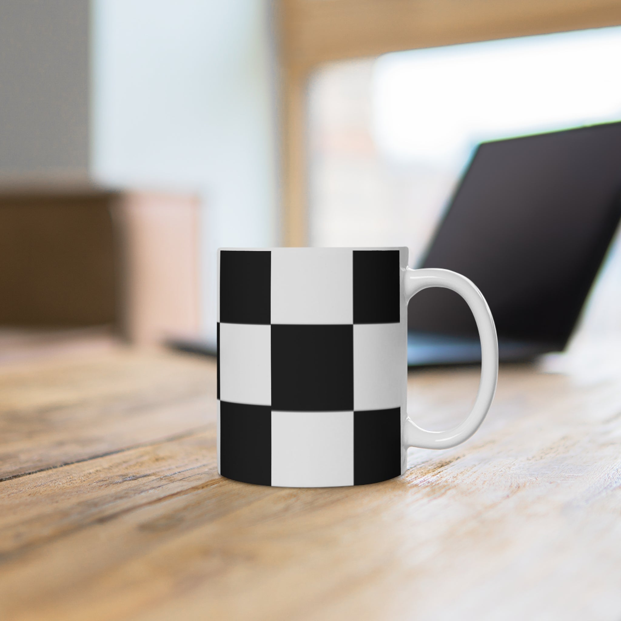 Ceramic Mug (EU) Black and White