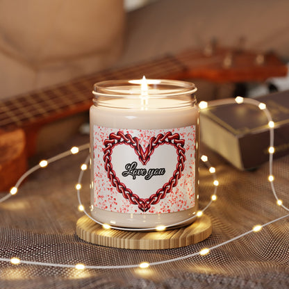 Scented Soy Candle Love You