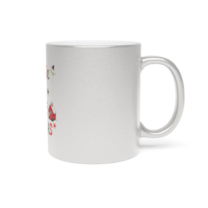 Metallic Mug (Silver\Gold) Believe in the magic of Christmas