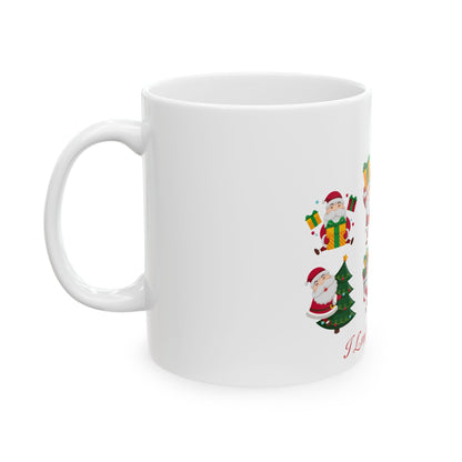 Ceramic Mug 11oz To my Love One more Christmas together