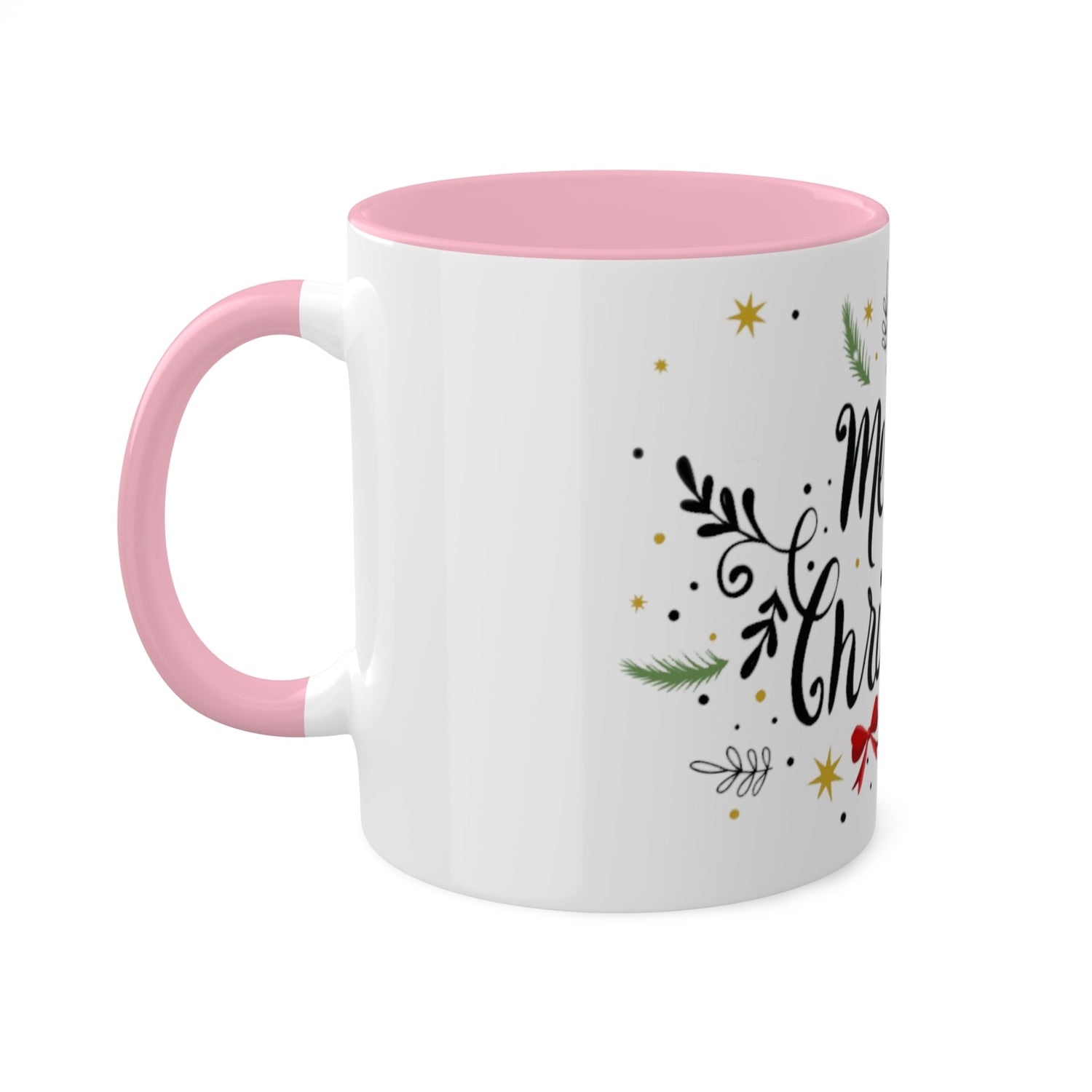 Merry Christmas Colorful Mugs, 11oz