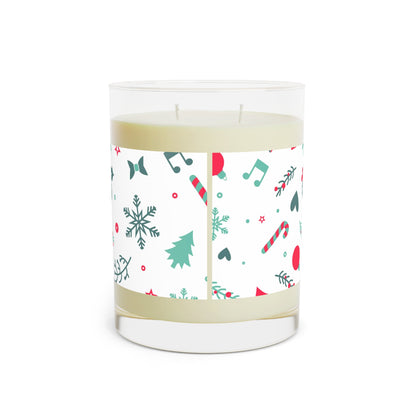 Scented Candle, 11oz Christmas elements