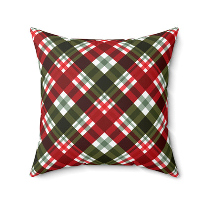 Spun Polyester Square Pillow Christmas pattern