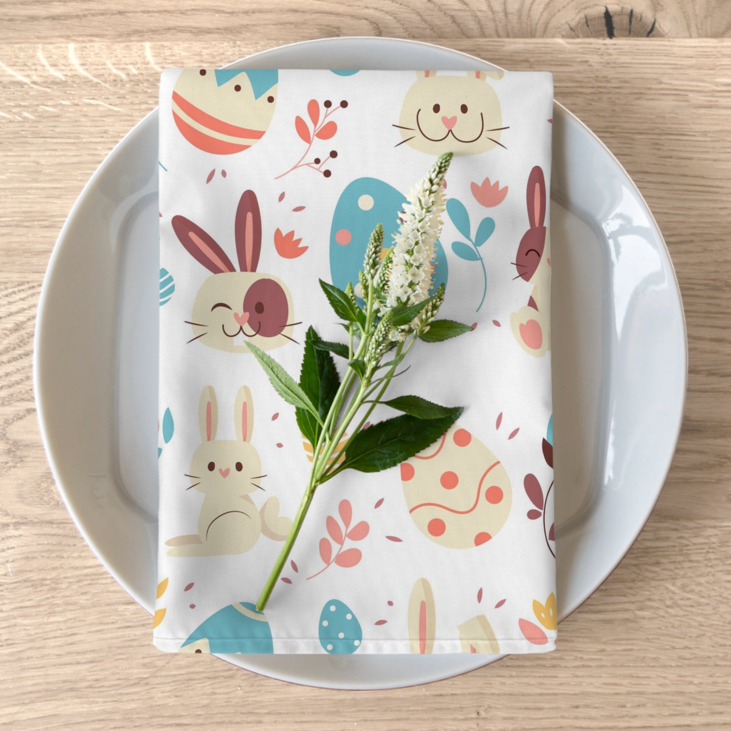 Napkins Easter decoration