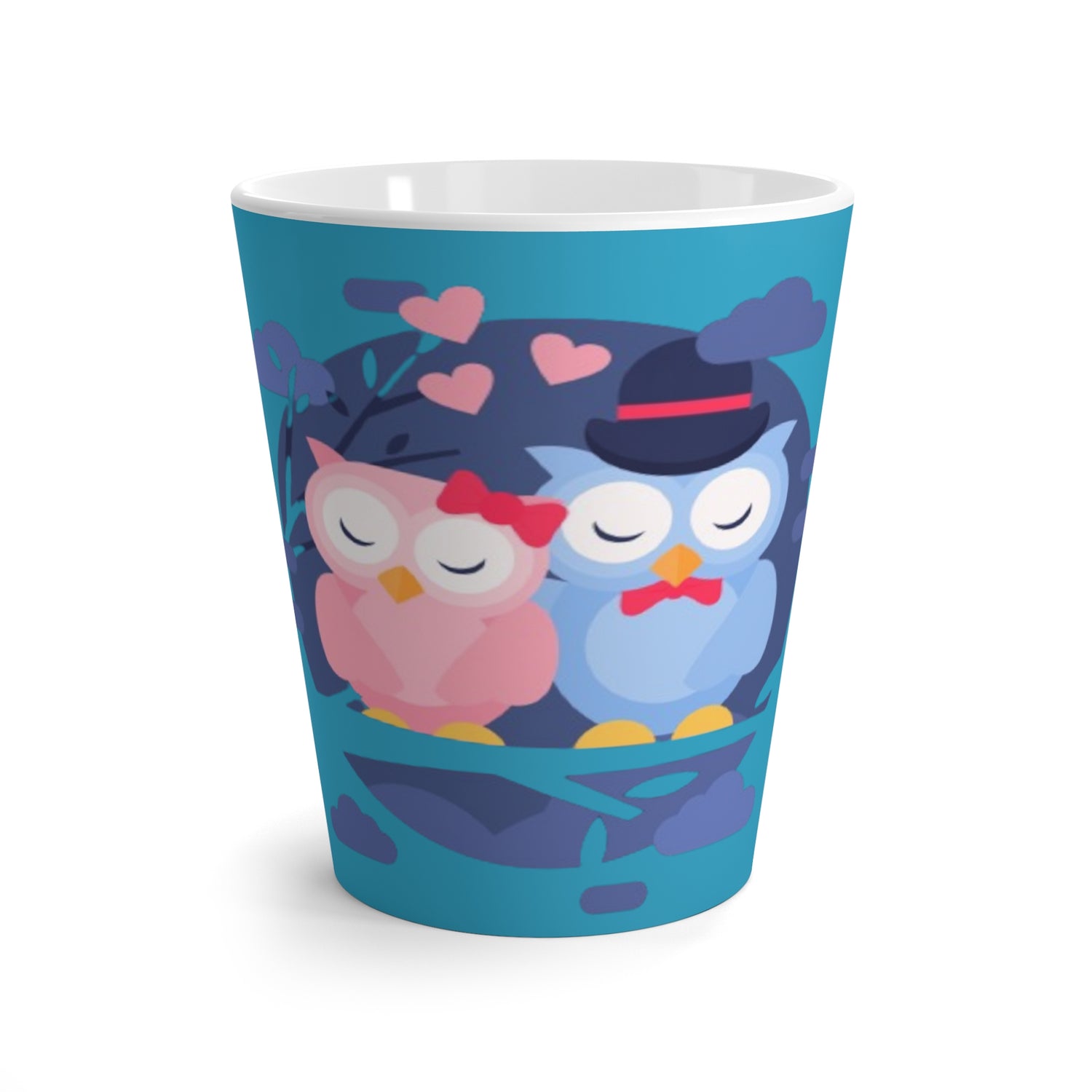 Latte Mug Owls in love