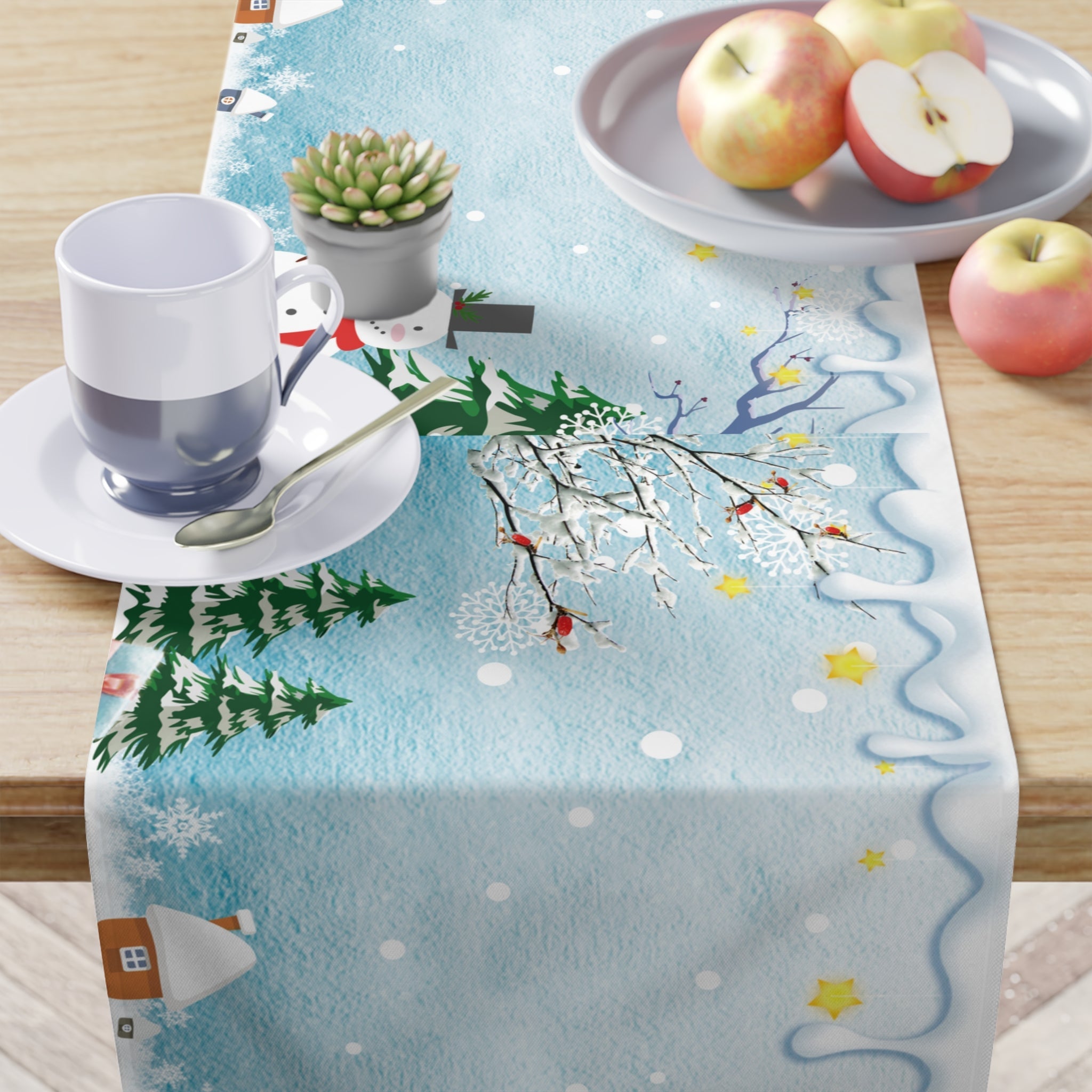 Table Runner Snowman