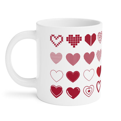 Ceramic Mugs (11oz\15oz\20oz) Hearts