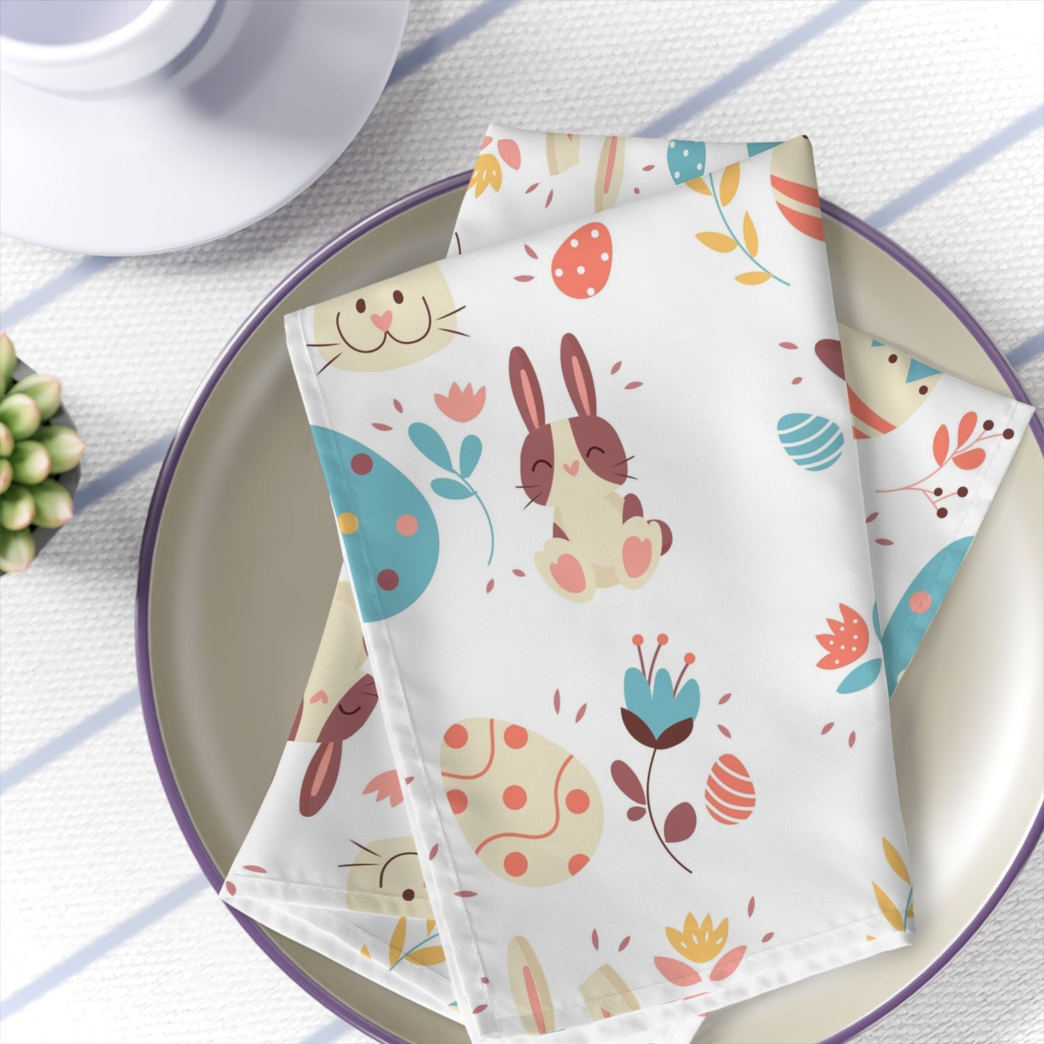 Napkins Easter decoration