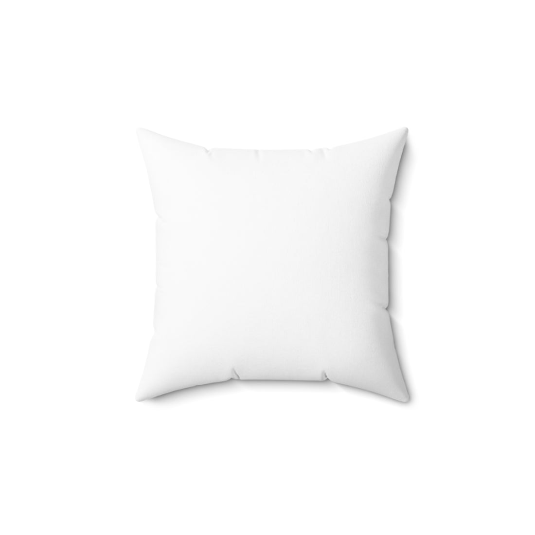 Spun Polyester Square Pillow Snowman