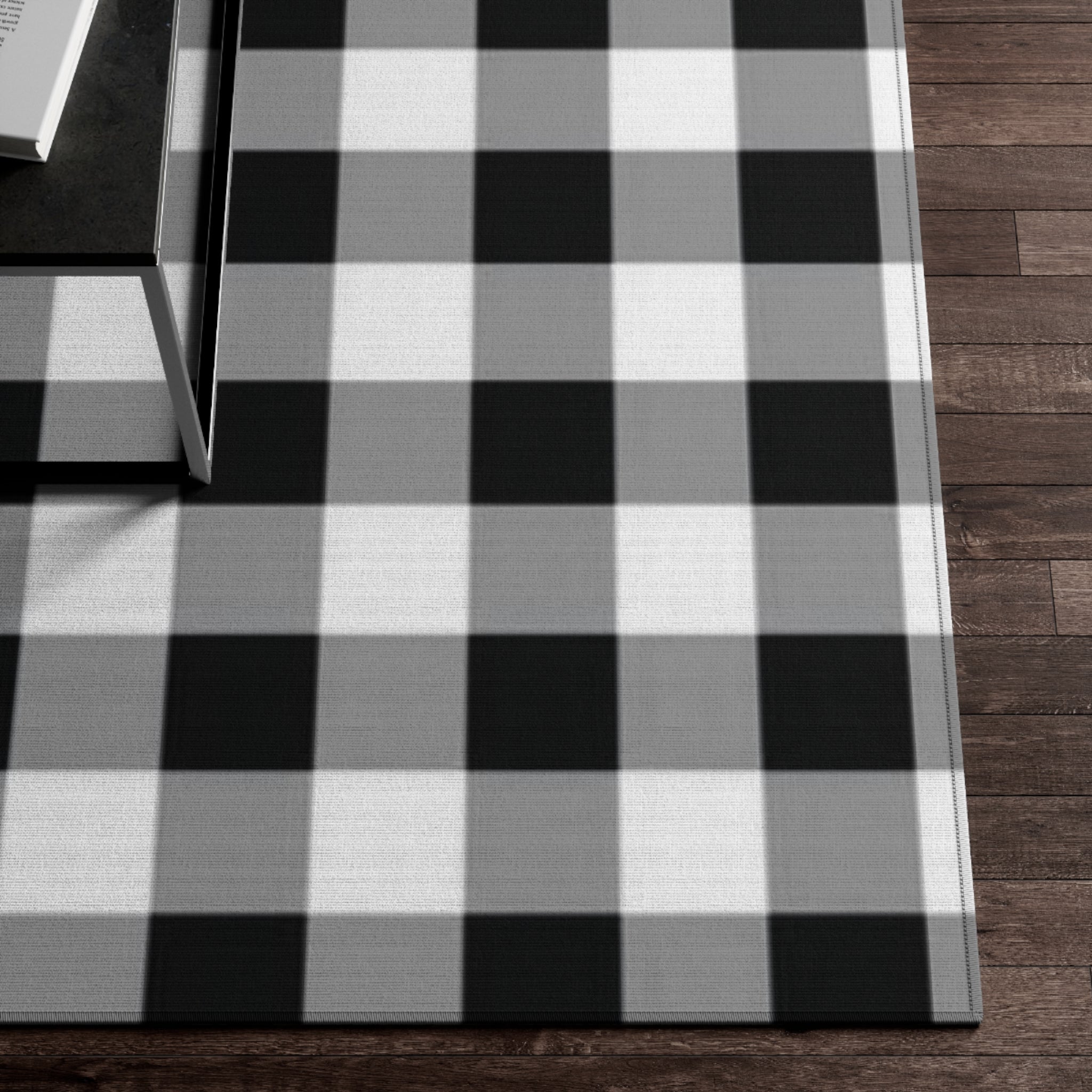 Dornier Rug black and white