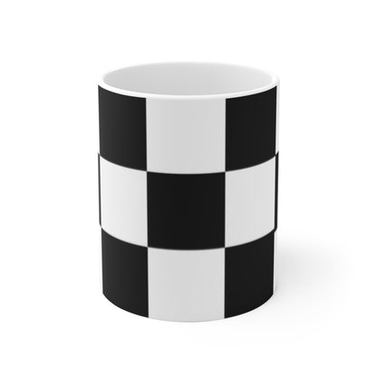 Ceramic Mug (EU) Black and White