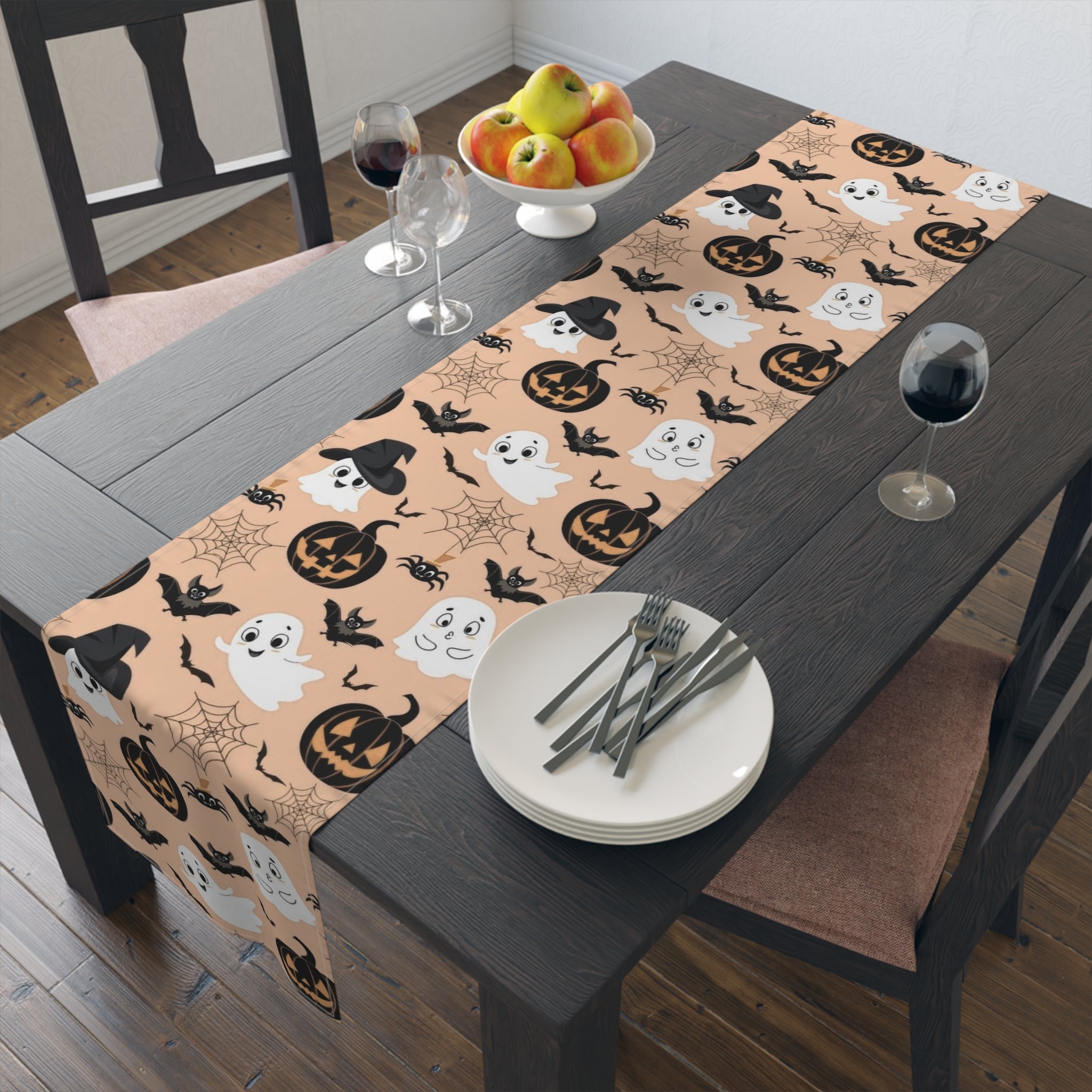 Table Runner (Cotton, Poly) Halloween