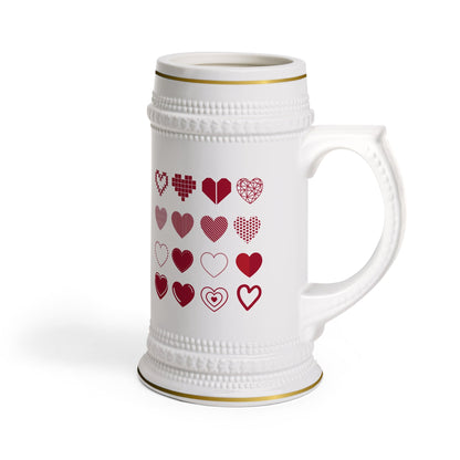 Stein Mug Hearts