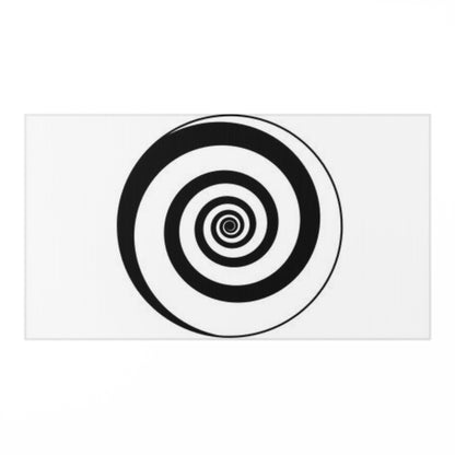 Dornier Rug Black and White circle