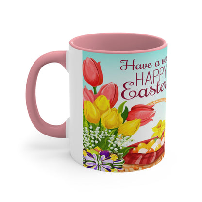 Accent Coffee Mug, 11oz Have a very happy Easter