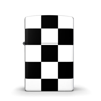 Black and White Zippo lighter