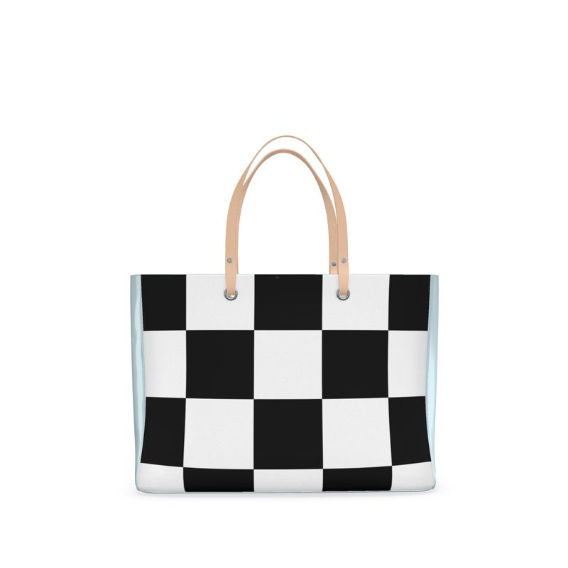 Handbag black and white