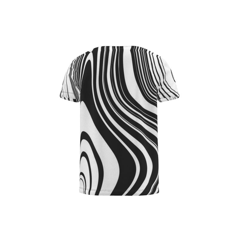 Cut and Sew All Over Print T-Shirt