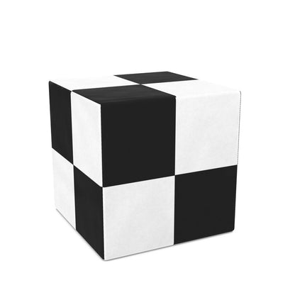 Cube black and white