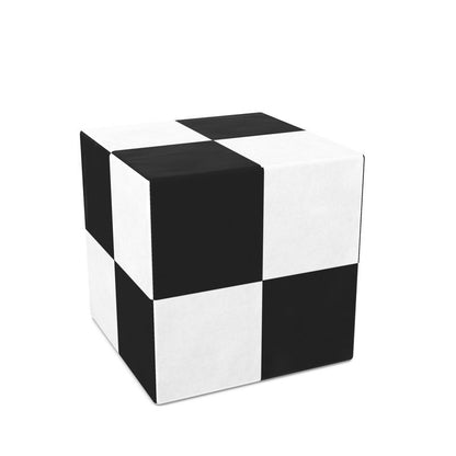 Cube black and white