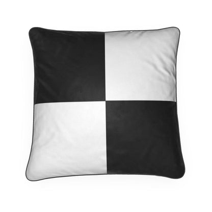 Cushion black and white