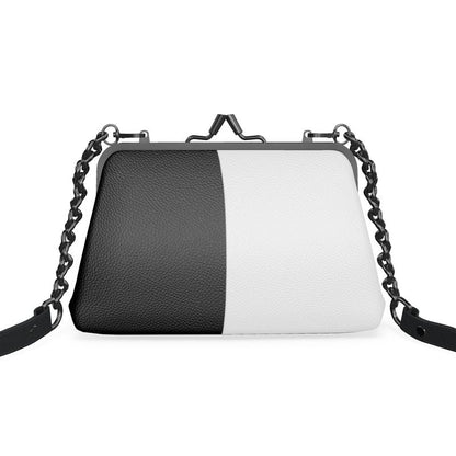 Flat Frame Bag black and white