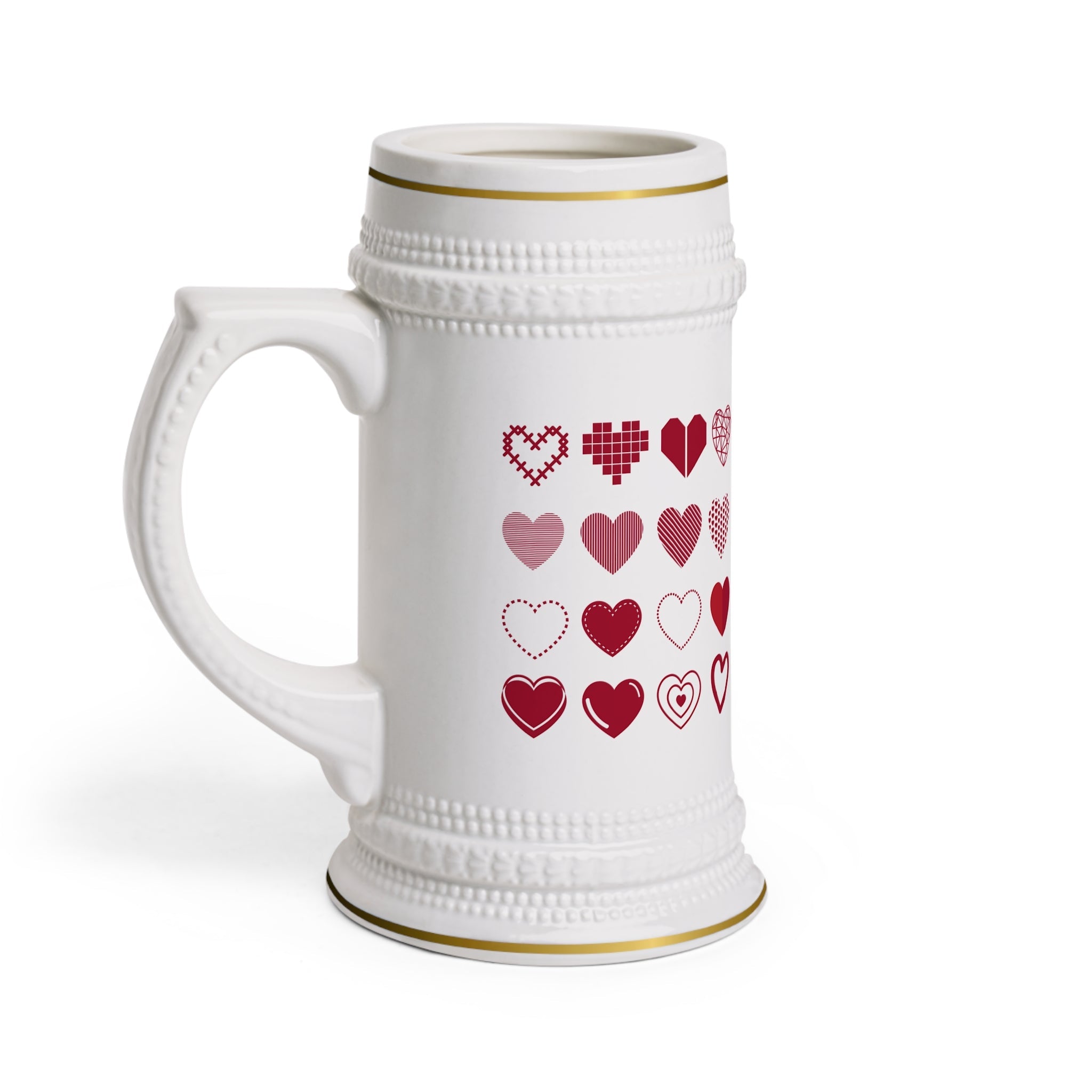 Stein Mug Hearts